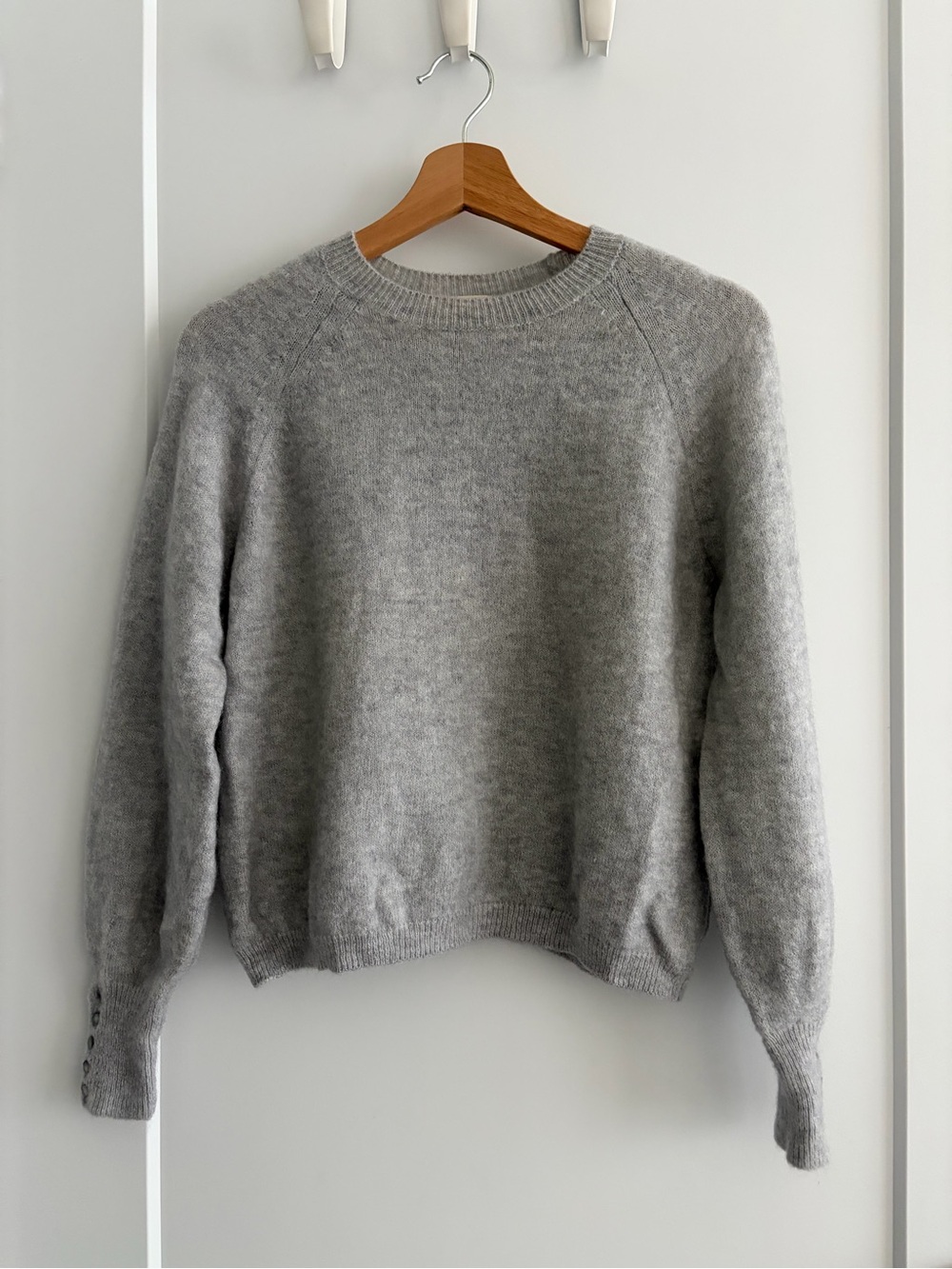 Sezane Grey Louise Jumper Sweater